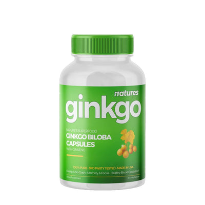 Ginkgo - Optimize Your Blood Pressure & Sugar Levels