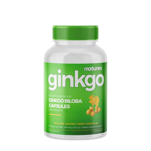 Ginkgo - Optimize Your Blood Pressure & Sugar Levels